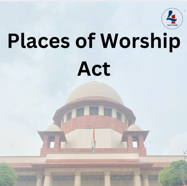 The Supreme Court set April as the month to hear arguments regarding the Places of Worship Act.